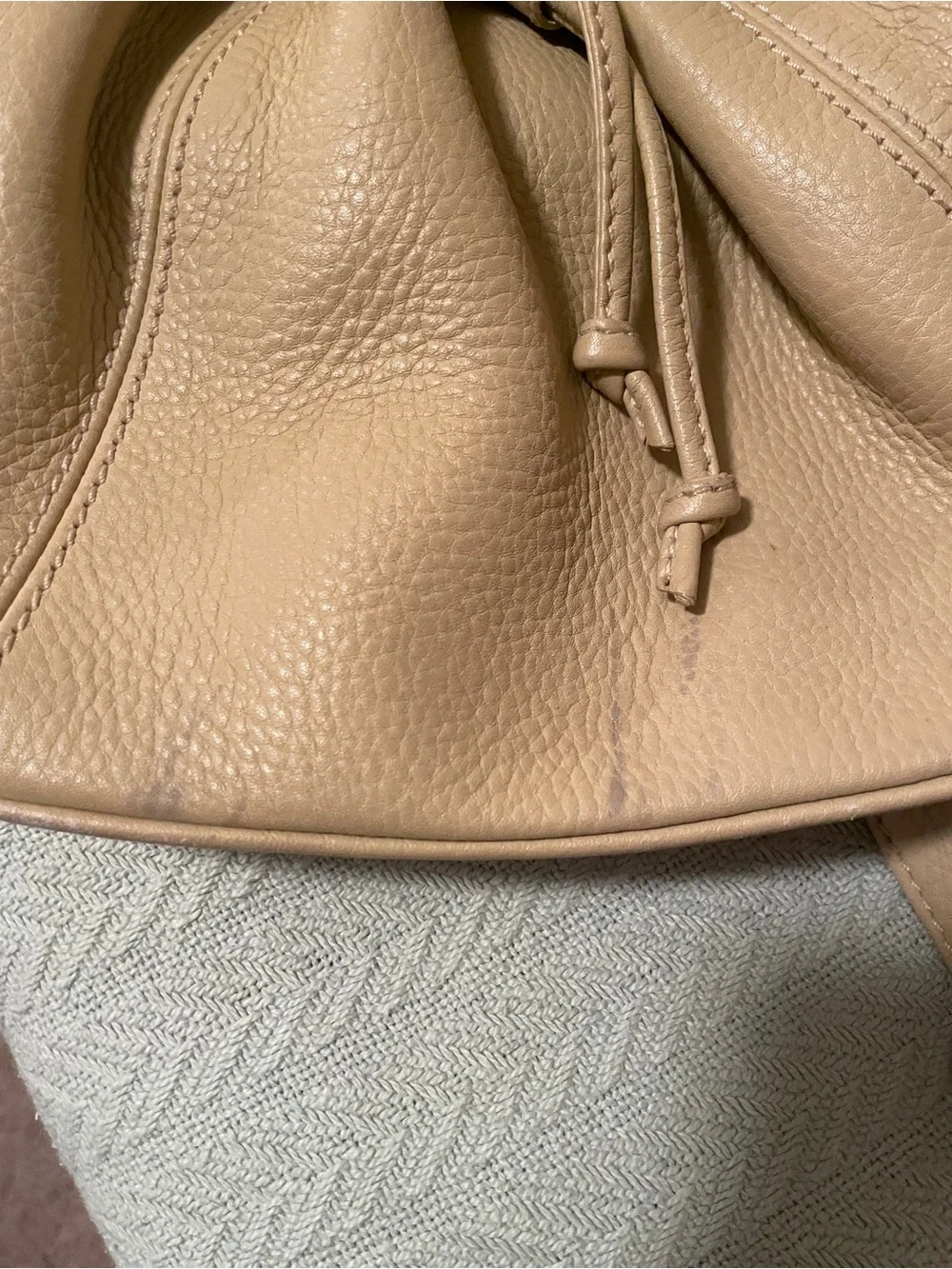 Coach Sonoma Leather Backpack Beige